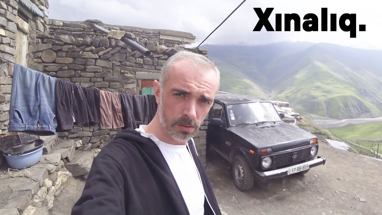 The road up to the village that speaks it's own language...🇦🇿