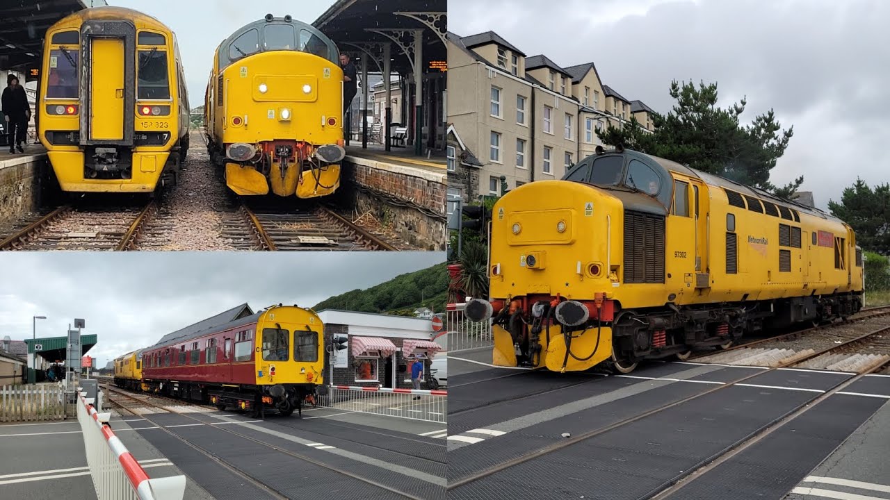 *Emergency Sequence, Railtour* Barmouth South Level Crossing, Gwynedd (10/07/2023 - 12/07/2023)