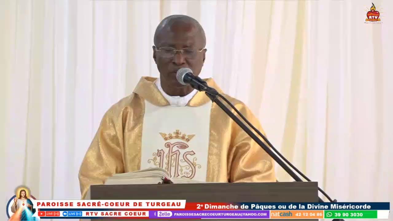 Messe de 9h du Dimanche 27 Avril 2025, Paroisse Sacré-Cœur de Turgeau