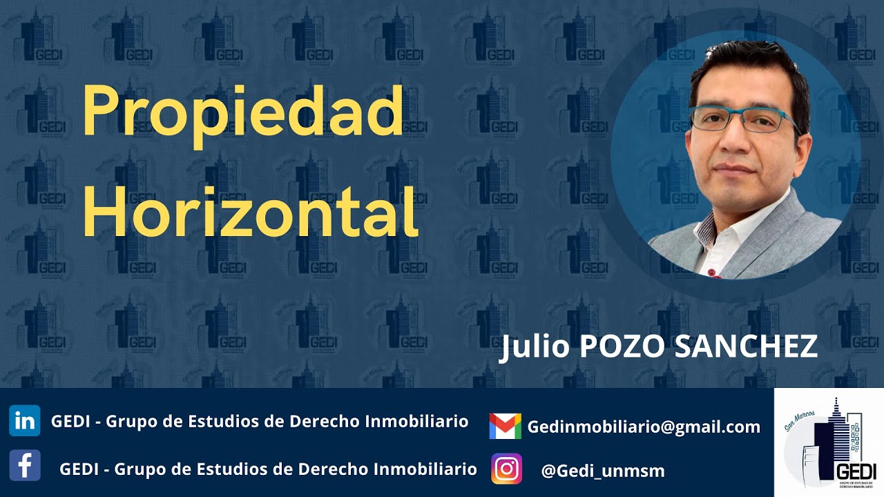 Julio Pozo Sanchez - Propiedad Horizontal