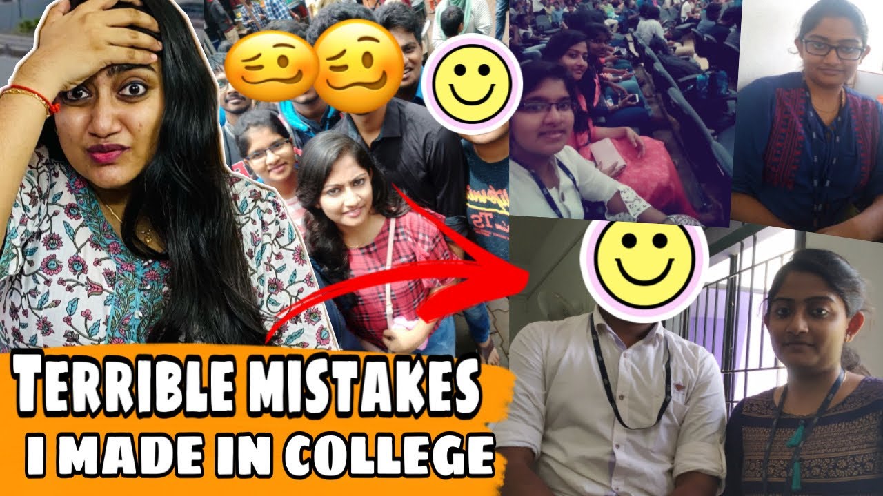 5 TERRIBLE mistakes you MUST NEVER DO in COLLEGE(Tamil)😢😖This will change ur life