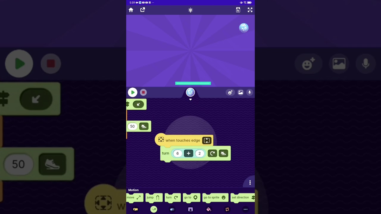 how to make a ping pong game in octostudio 