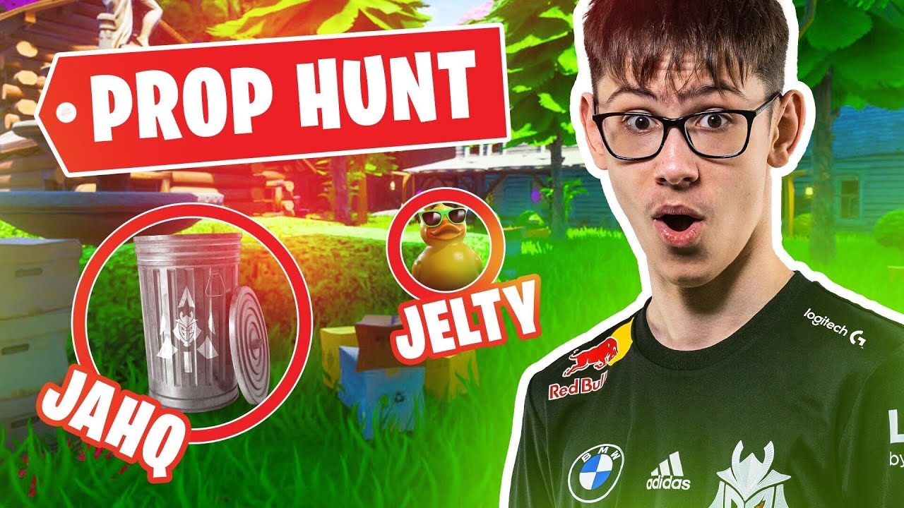 LeTsHe broke the game?! |  Prop Hunt with G2 Fortnite