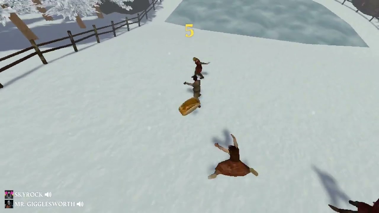 When you get possessed by a movement god in Cheese Rolling [1]