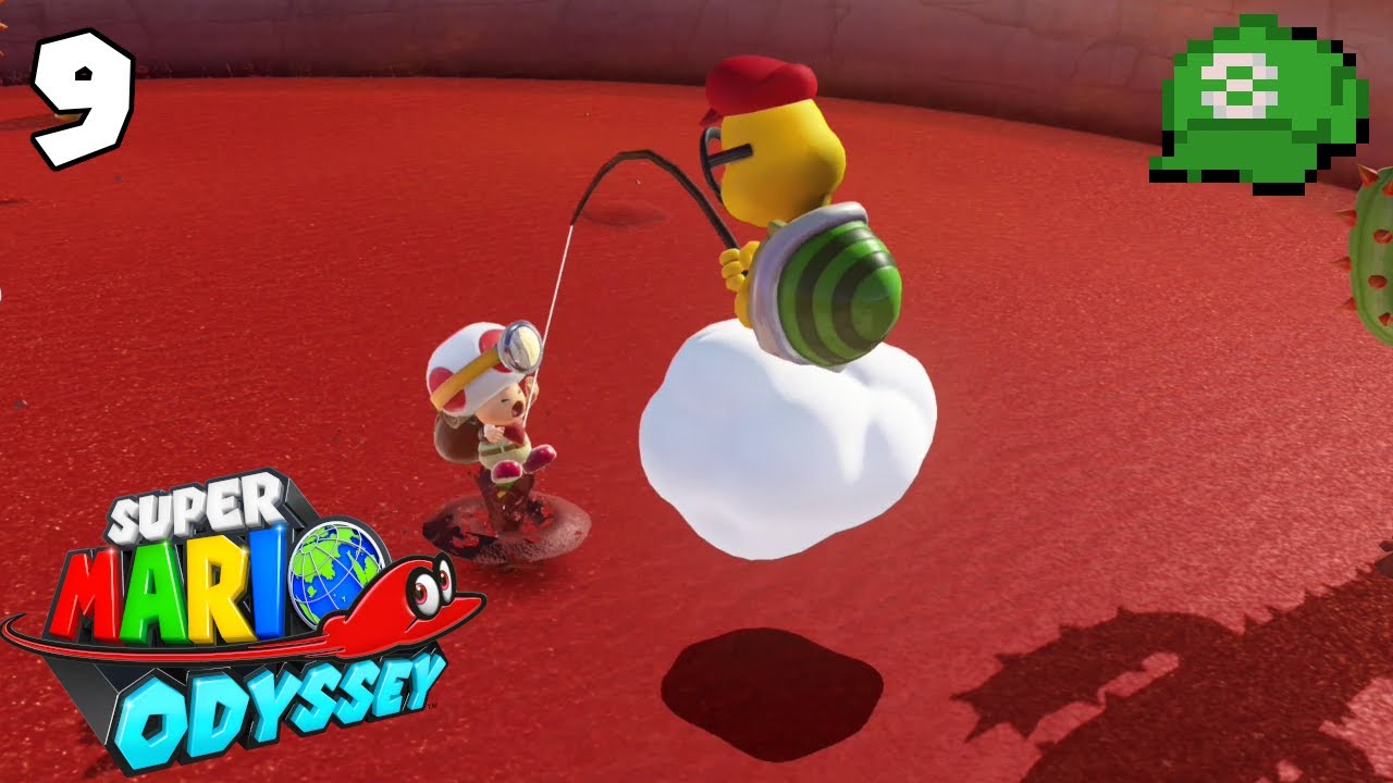 Fishing Up Some Moons | Super Mario Odyssey [9]