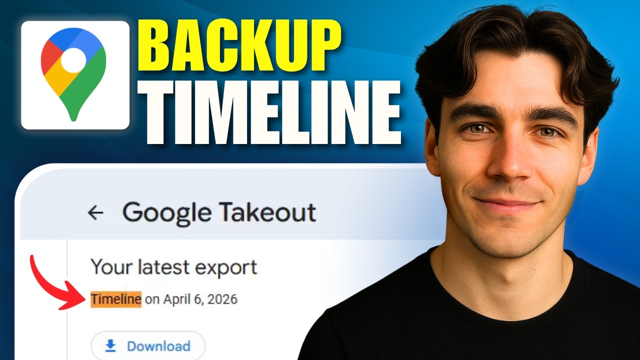 How To Backup Your Timeline In Google Maps (Tutorial 2026)