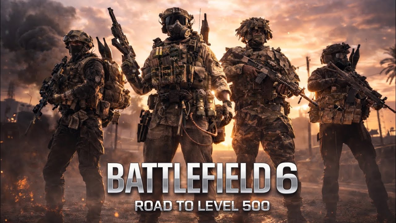 BATTLEFIELD 6 Gameplay 🔥 Road to Level 500 | Insane Kills & Next-Gen War (PS5 4K)