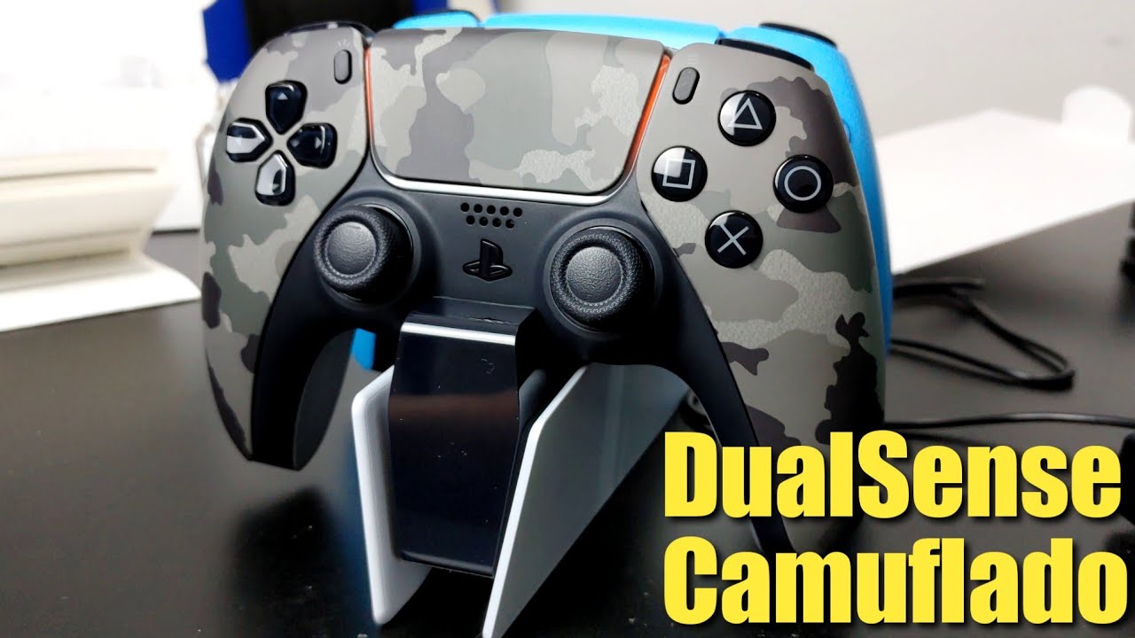 DualSense Gray Camuflado + Base de carregamento | Pechinchas da Black Friday 2022