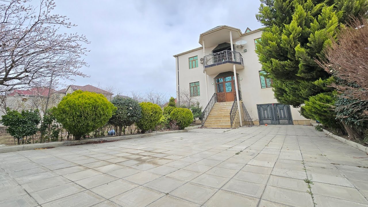 (050) 221-72-22 Masazır 6 sot 3 mərtəbə 6 otaq kupça 265000man #bizimlesat #masazirdaevler #evler