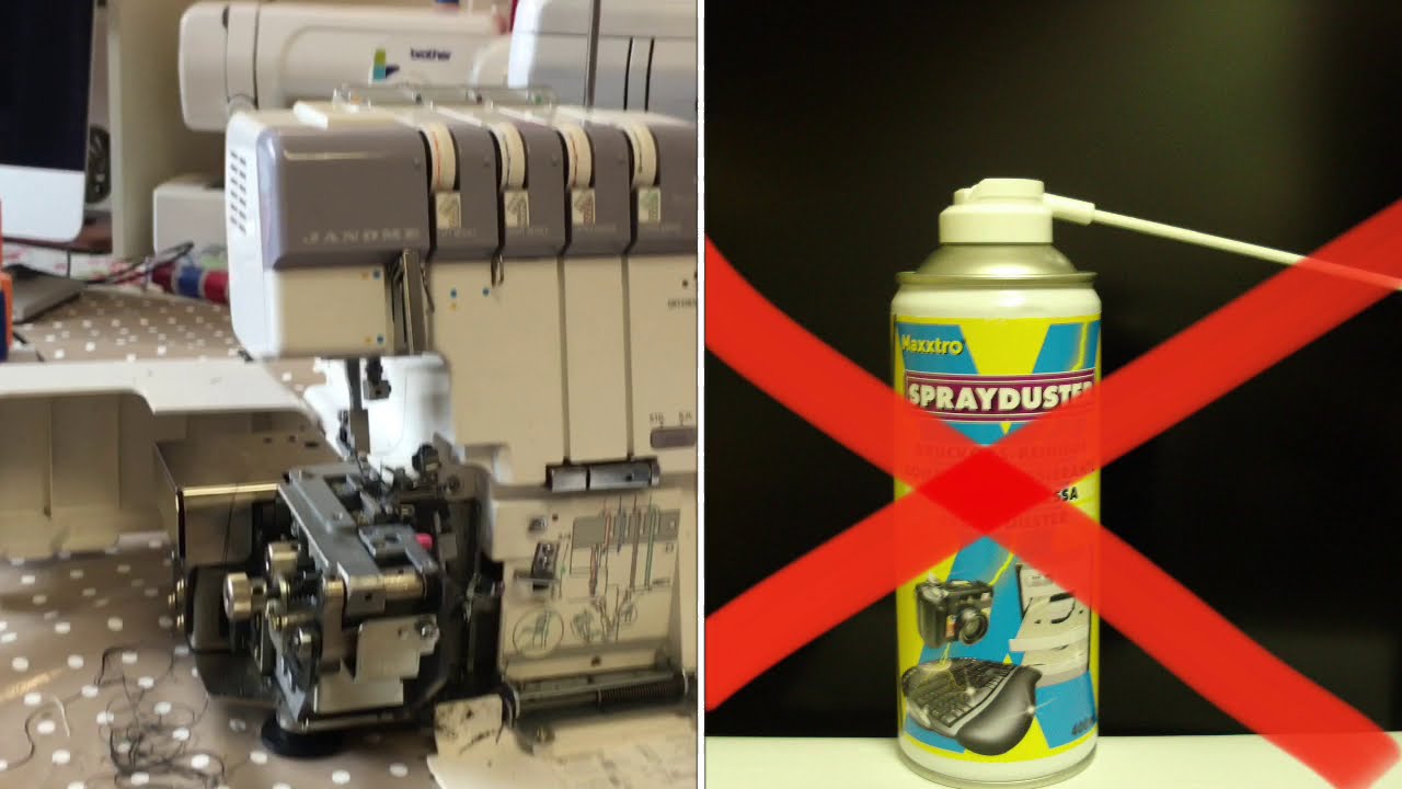 How to Clean Your Janome Overlocker | Abi’s Den ✂️🧵🌸  #abisden #overlocker