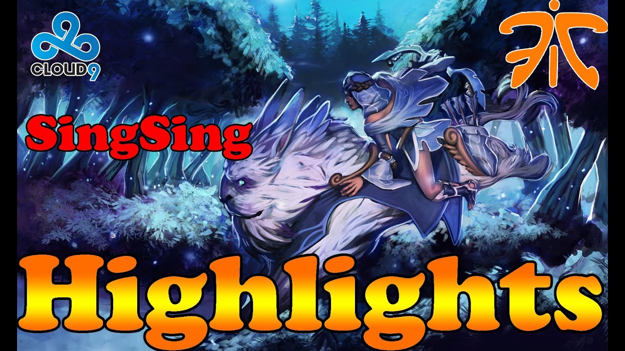 Dota 2 - C9 vs Fnatic D2L Game 2 - Highlights !