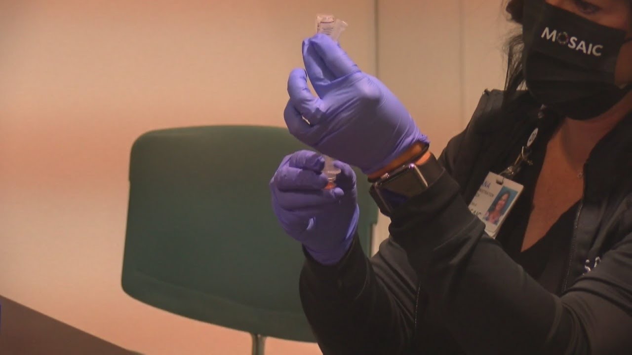 Pfizer booster shot clinic