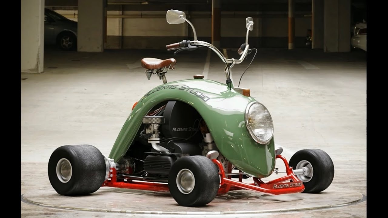 La Bugkart Wasowski - Fuskart - Volkspod - El primer guarda fangos de Volkswagen hecho go kart,