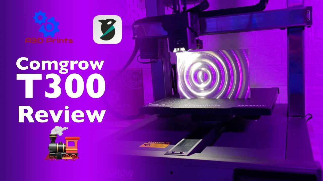 🧱 La impresora mas robusta y pesada del canal Comgrow T300 🚂⚡️ con Klipper y en OrcaSlicer 🔥