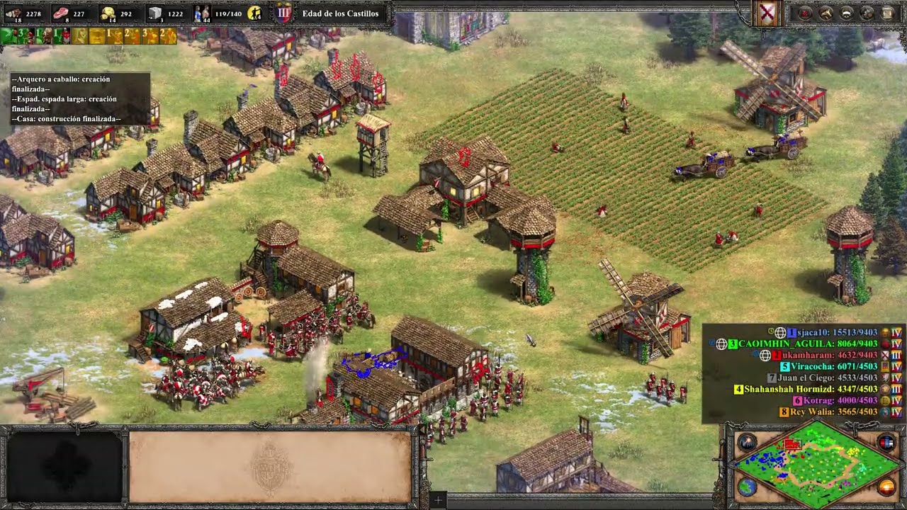 Age of Empires II - 2:3 con sjaca10 y CAOIMHIN_AGUILA | 2025-12-26 16:00