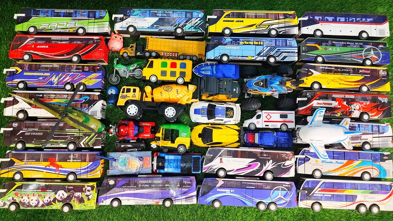 Hunting mobil mobilan mobil balap, truk molen, mobil ambulance, telolet, basuri, bus draka , bajaj
