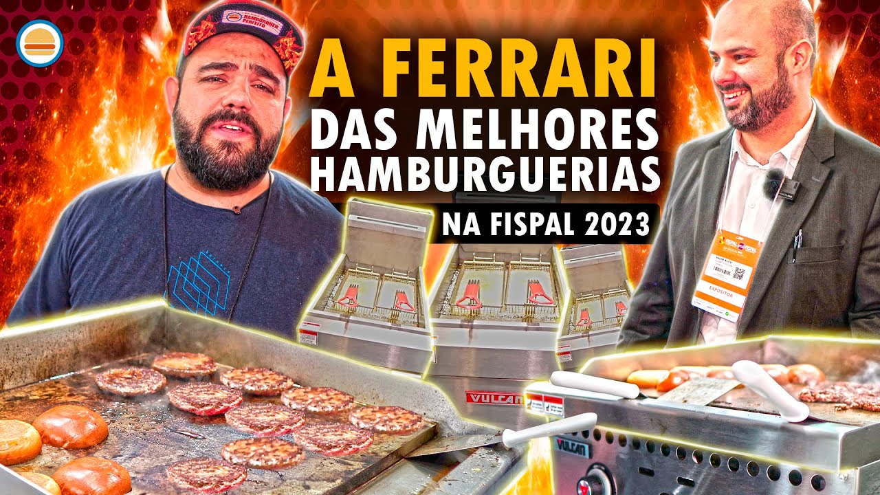 A TOP DAS CHAPAS, FRITADEIRAS, FORNOS E MAIS - VULCAN HOBART NA FISPAL 2023 | Hambúrguer Perfeito