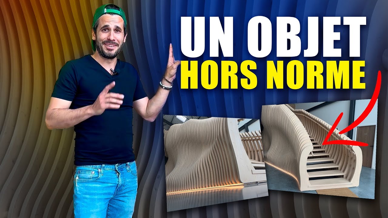 Escalier XXL et design unique – Création Mariam Saad x Buffl