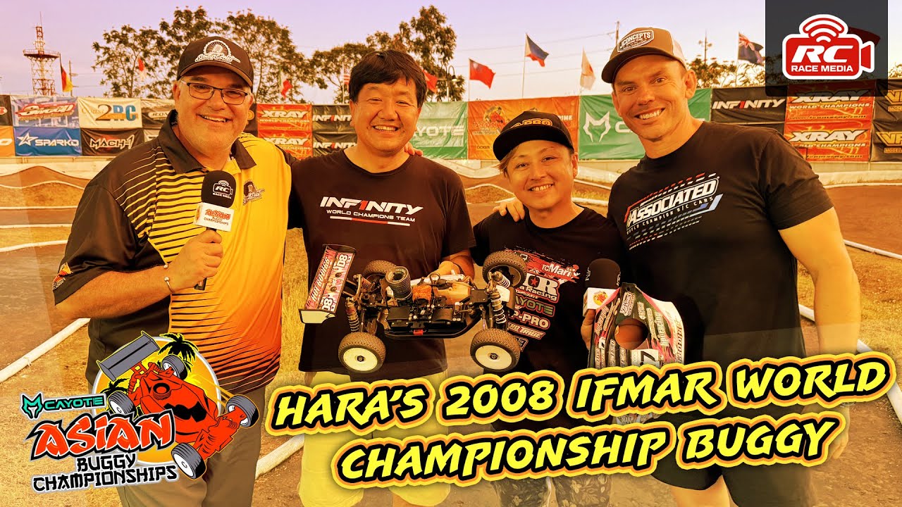 Atsushi Hara's 2008 IFMAR World Championship Winning Hot Bodies D8 Buggy