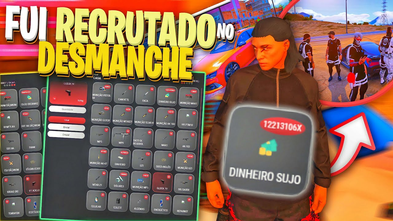 NEM EU ACREDITEI NO QUE FIZ DESMANCHANDO CARROS NO GTA RP