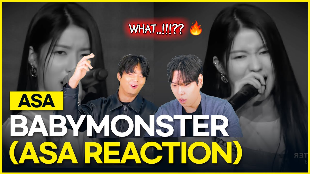 BABYMONSTER (#4) - ASA (Live Performance) [KOREAN  REACTION] !! 🔥❗