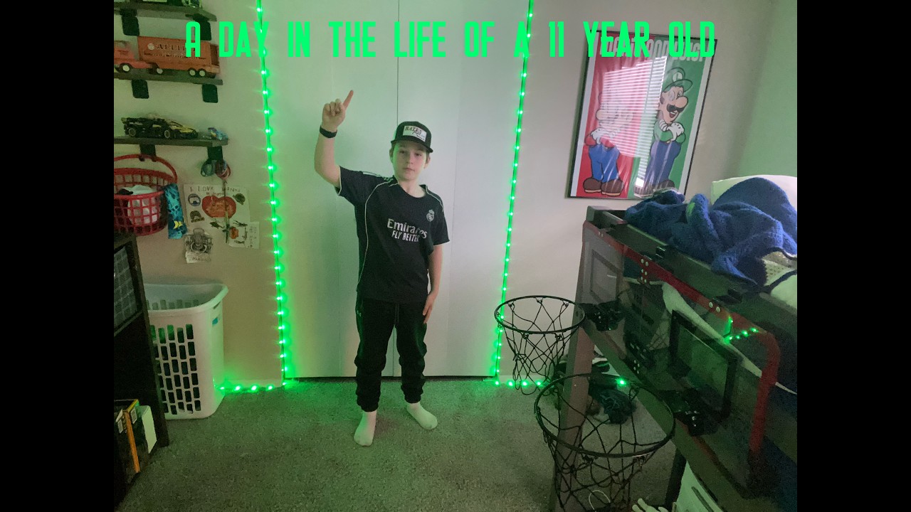 A day in the life of a 11 yr old