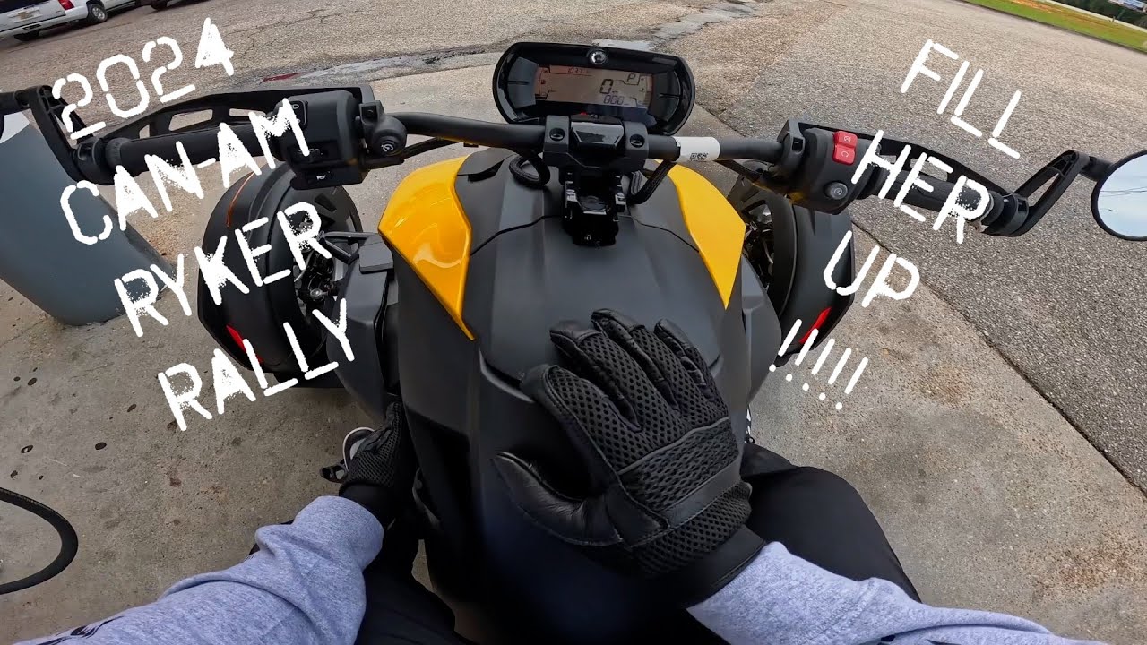 HOW MUCH TO FILL UP MY 2024 CAN-AM RYKER RALLY 900!!!!