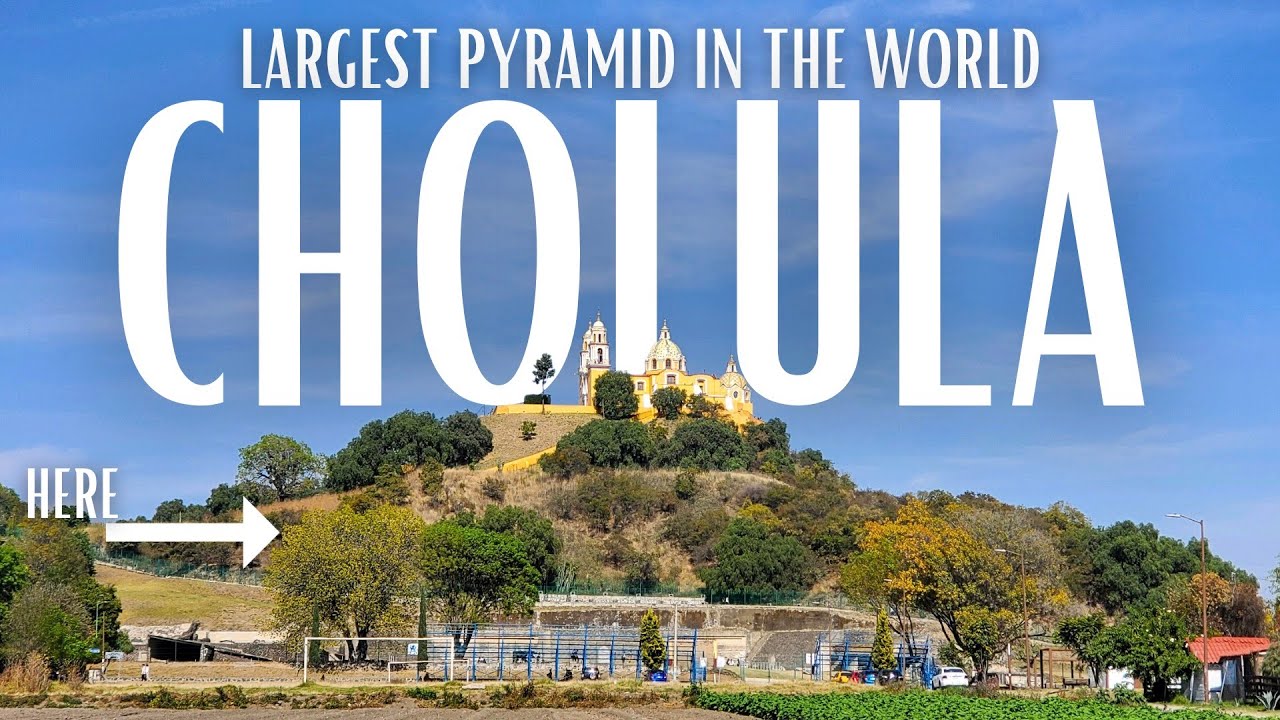 Largest Prehistoric Structure In The World, Still Buried - Cholula Pyramid- Central Mexico