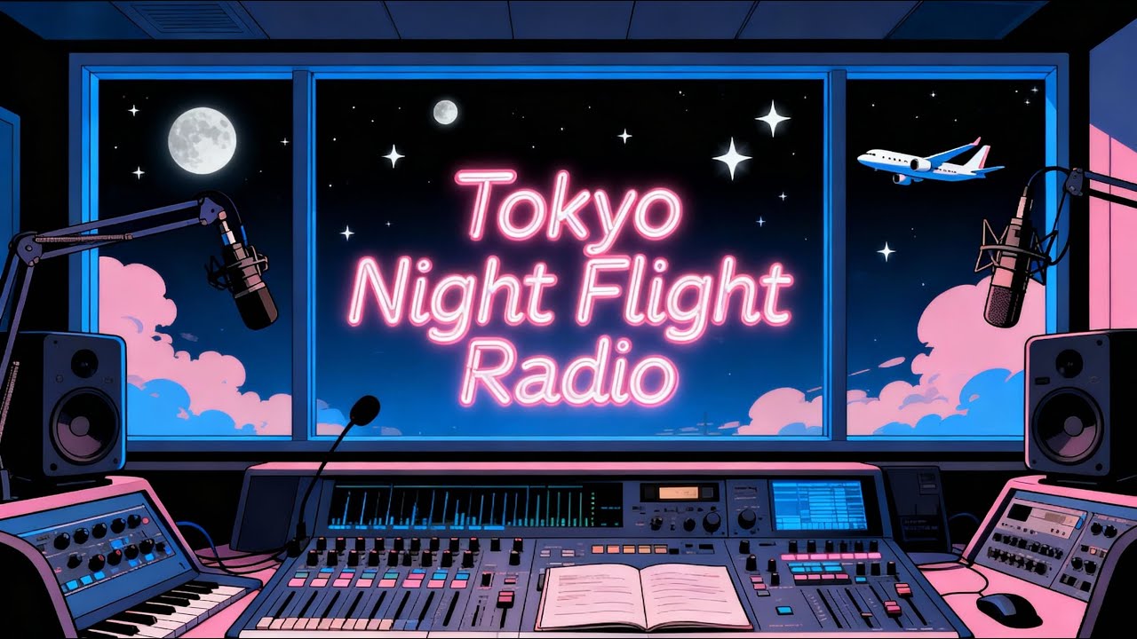 # 157 Tokyo Night Flight Radio | Lo-fi World Fusion Grooves | Cross-Cultural Soundscape