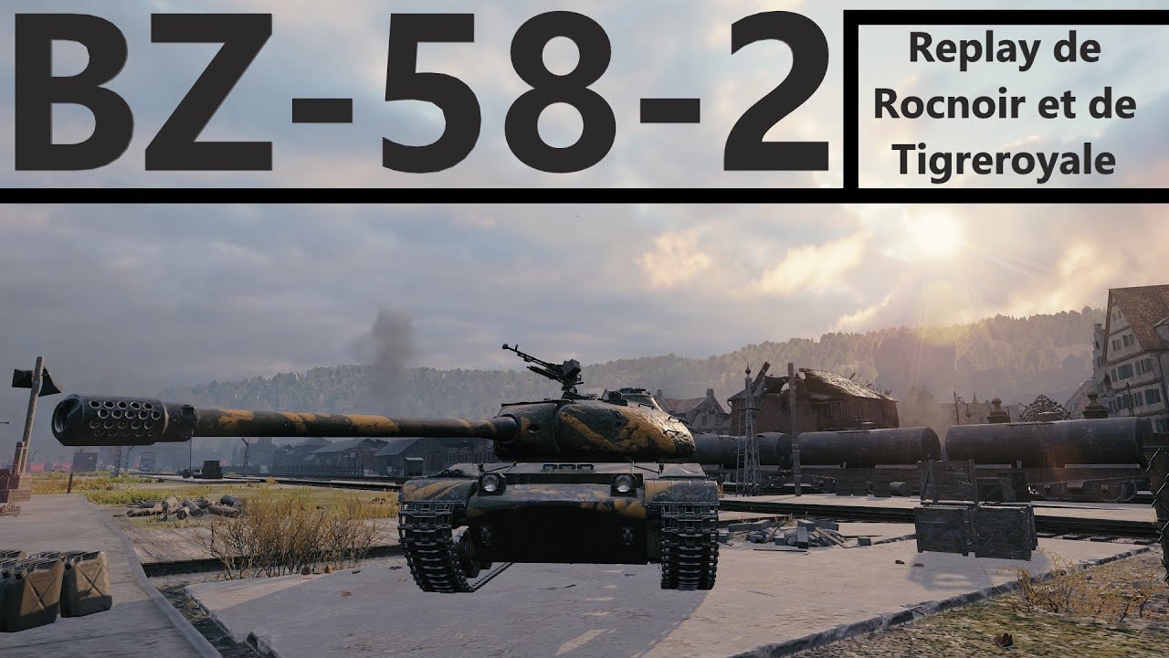 WoT: le replay de la semaine, 2 belles batailles en BZ-58-2.