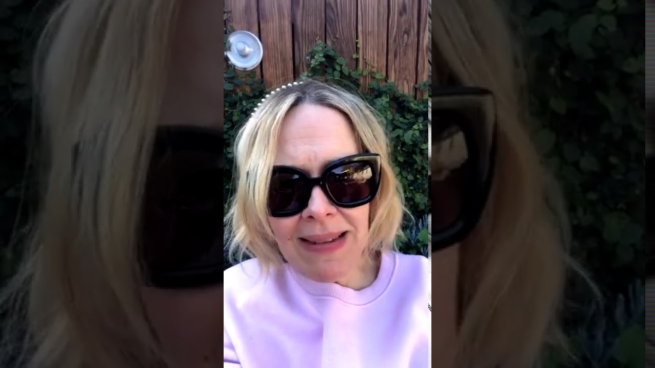 Sarah Paulson Instagram Live | November 23, 2020