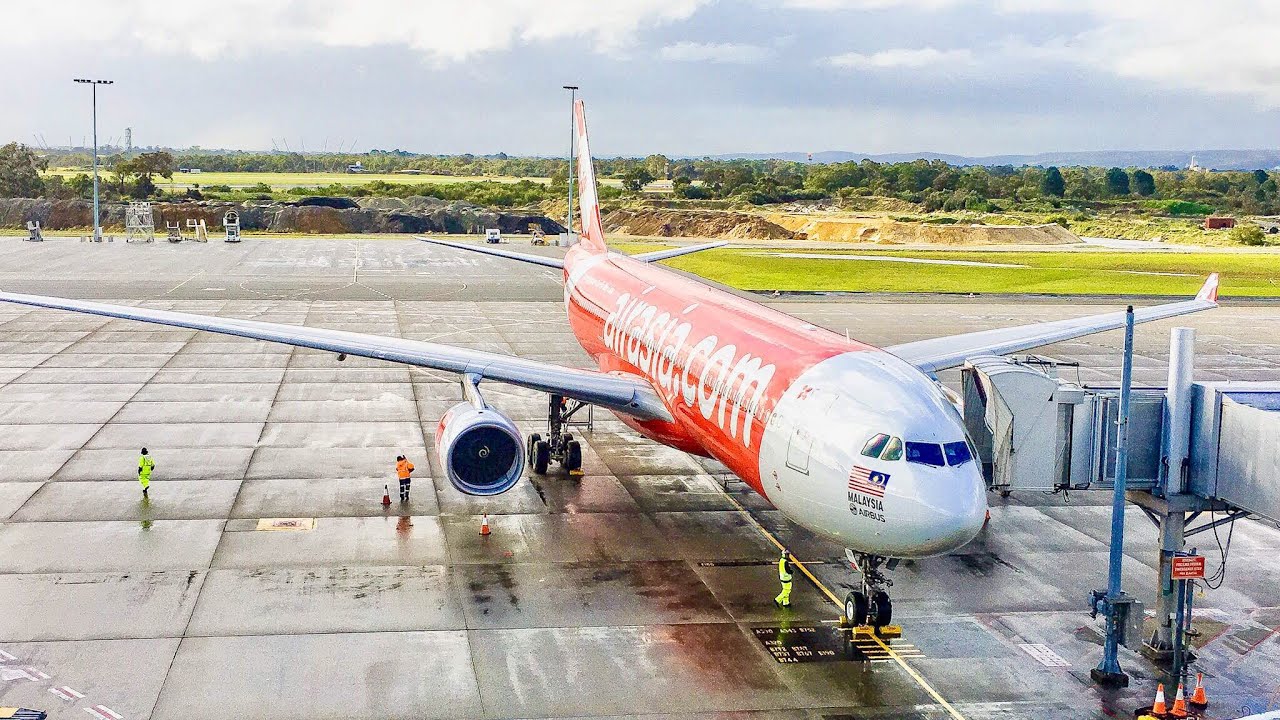 TRIP REPORT | AIR ASIA X | Airbus A330 | Perth - Kuala Lumpur | Economy ✈️