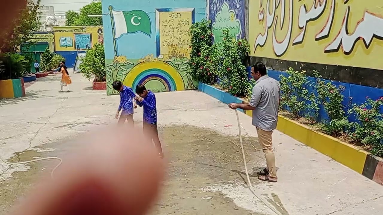 Teacher and Students
