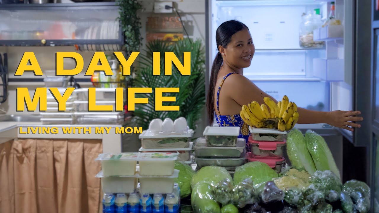 A day in my life as a 28-year-old living with my mom | Restocking, refilling, and budgeting😍