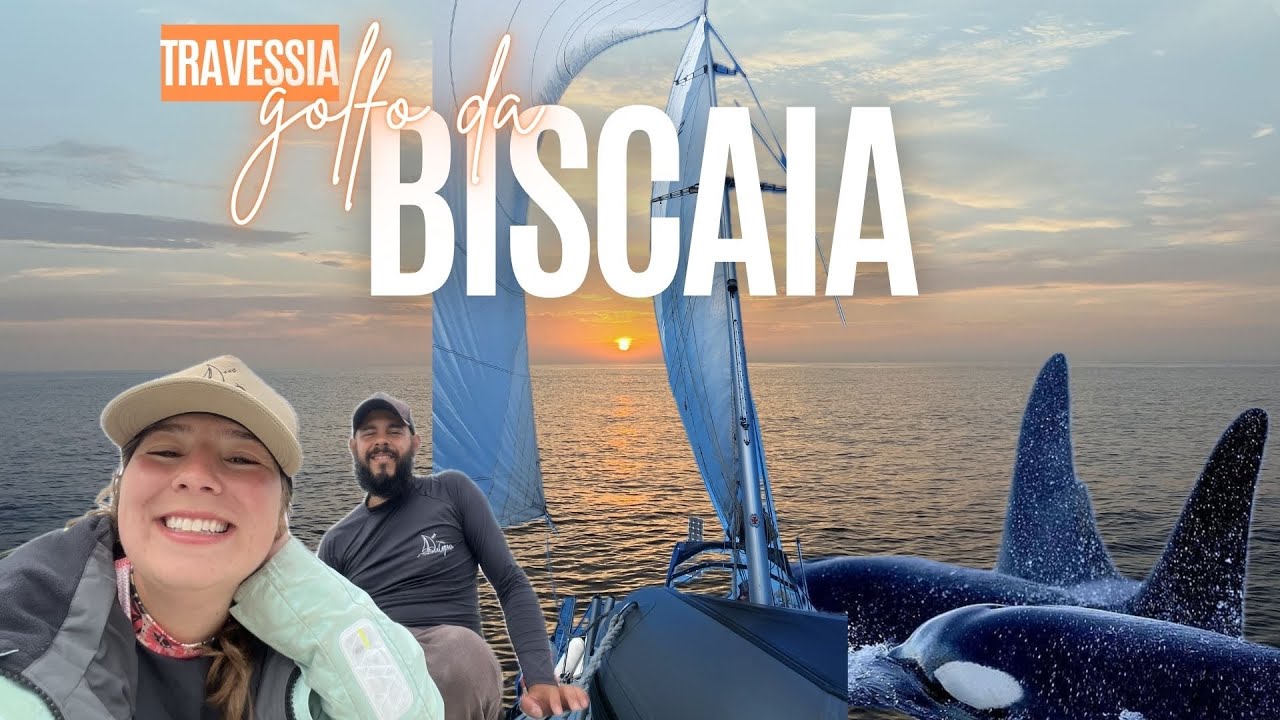 080 | ATRAVESSAMOS A BISCAIA! 305 milhas offline⛵😱