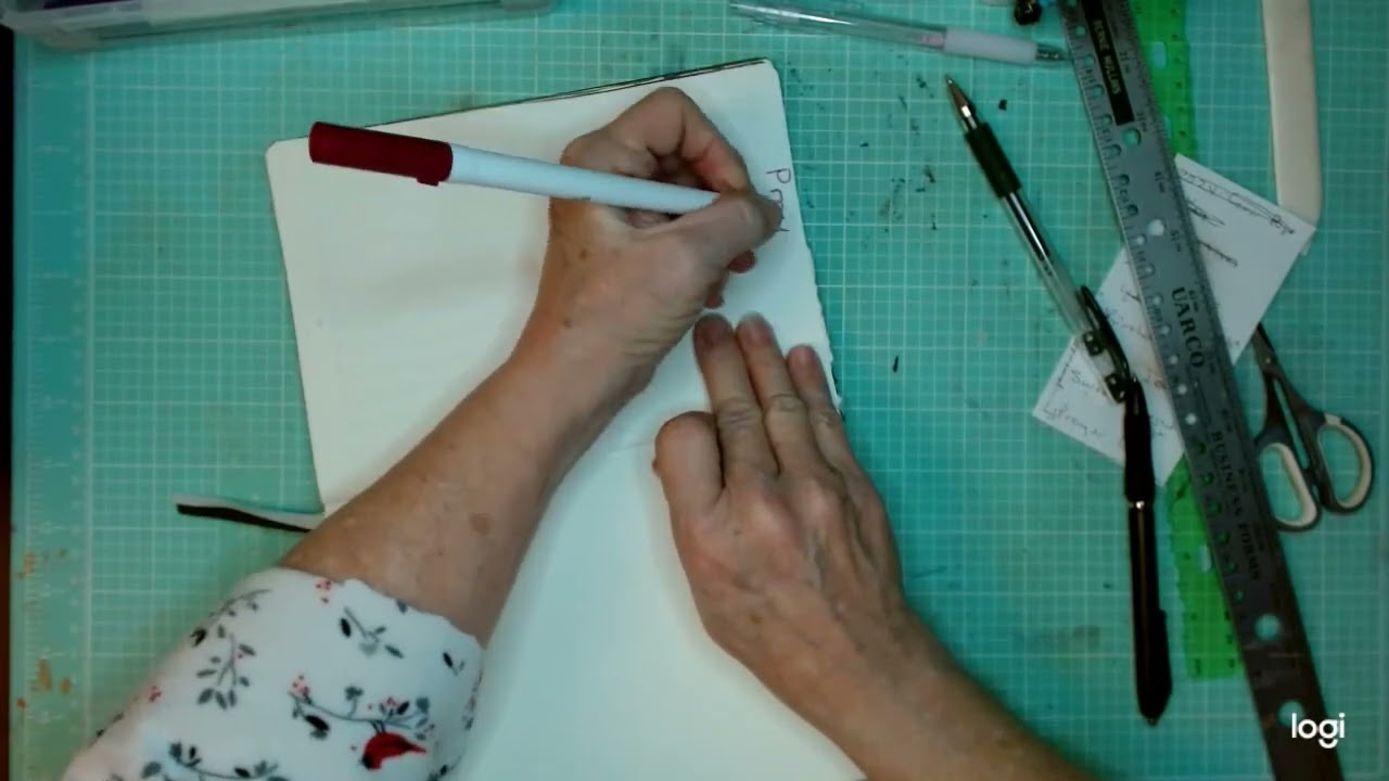 Decorating my Bullet Journal for 2024 part 4