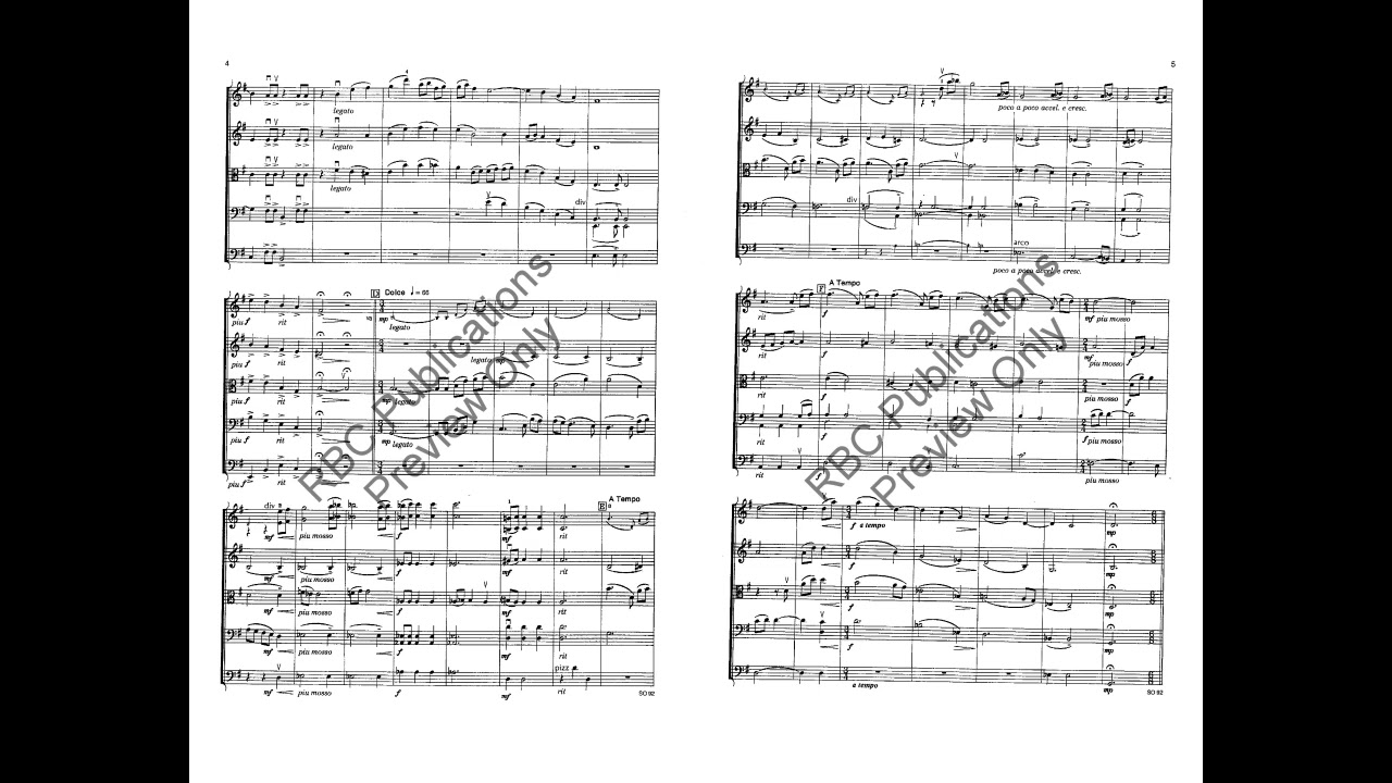 Francis Feese - Contrasts in E Minor