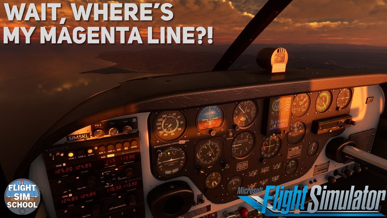 Traditional Navigation Part 2: Flying To & From A VOR | MSFS Tutorial