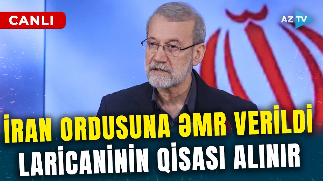 SON DƏQİQƏ! Laricani ÖLDÜRÜLDÜ, İran HÜCUMA KEÇDİ – Təl-Əvivə ağır silahlarla zərbələr endirilir