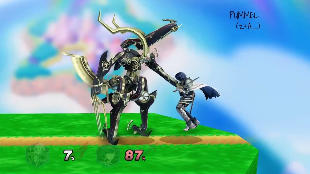 PROJECT M EX REMIX 0.95 B METAL FACE MOVESET SHOWCASE