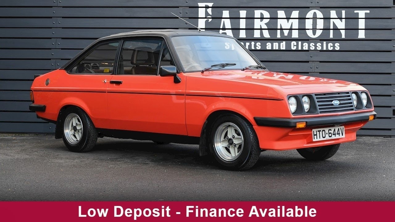 1980 Ford Escort RS2000 with 48k miles *FOR SALE* - Fairmont Sport and Classics