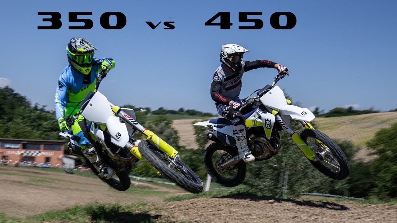 Husqvarna MX 21: la 350 sfida la 450