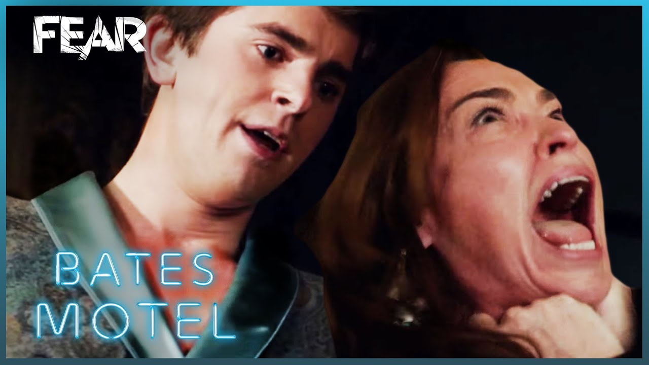 Norman Strangles Emma's Mother | Bates Motel