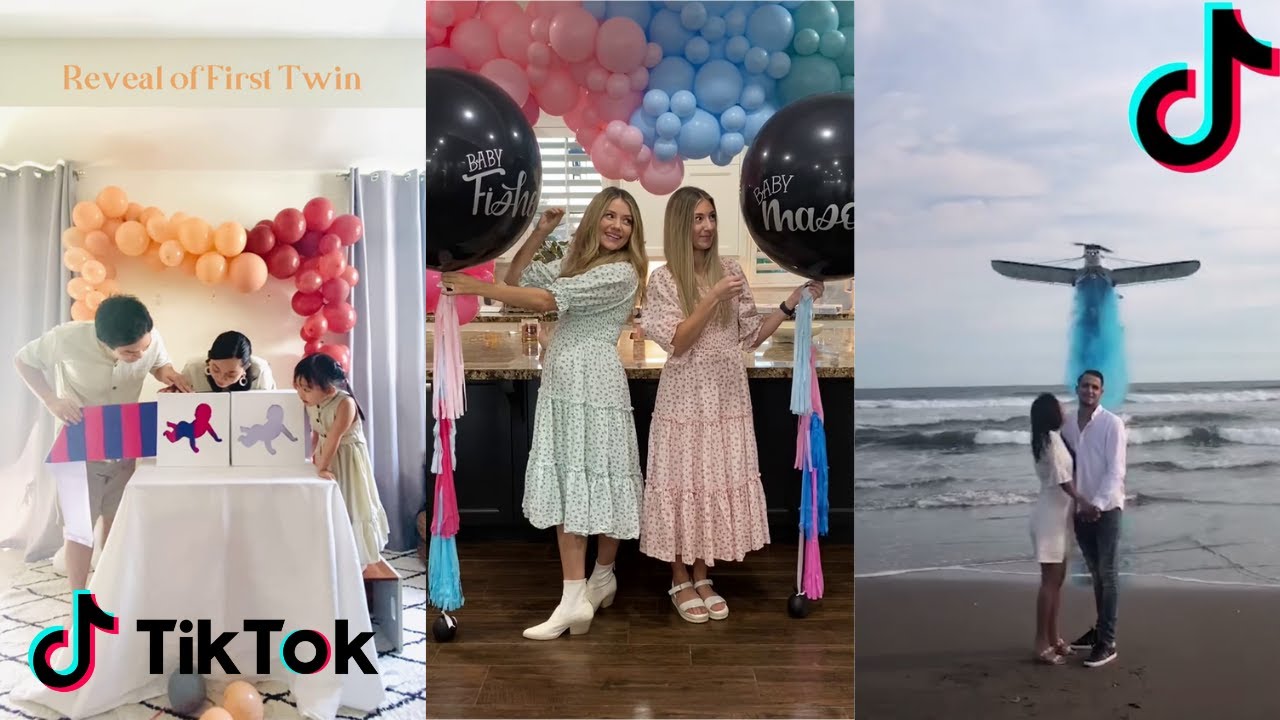 Tik Tok Baby Gender Reveal Beautiful Reveals Ideas