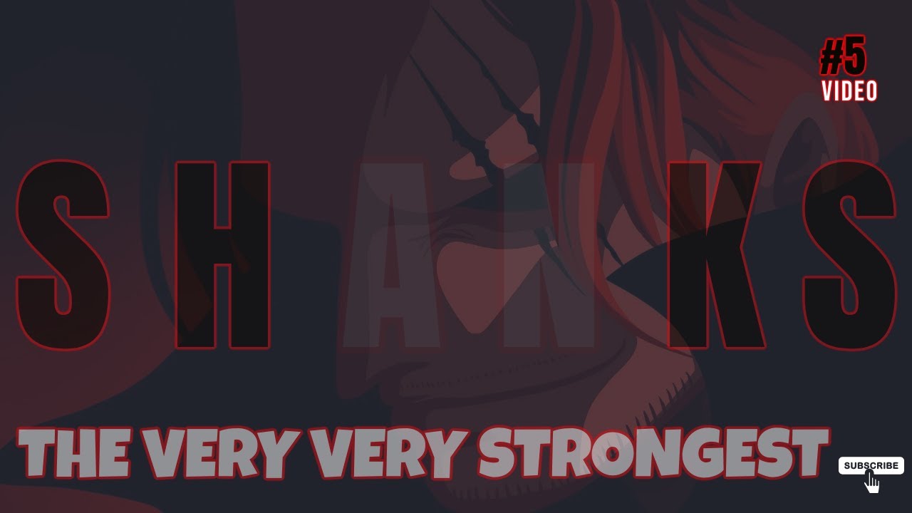 AKAGAMI NO SHANKS - THE VERY VERY STRONGEST |AMV| [4K]