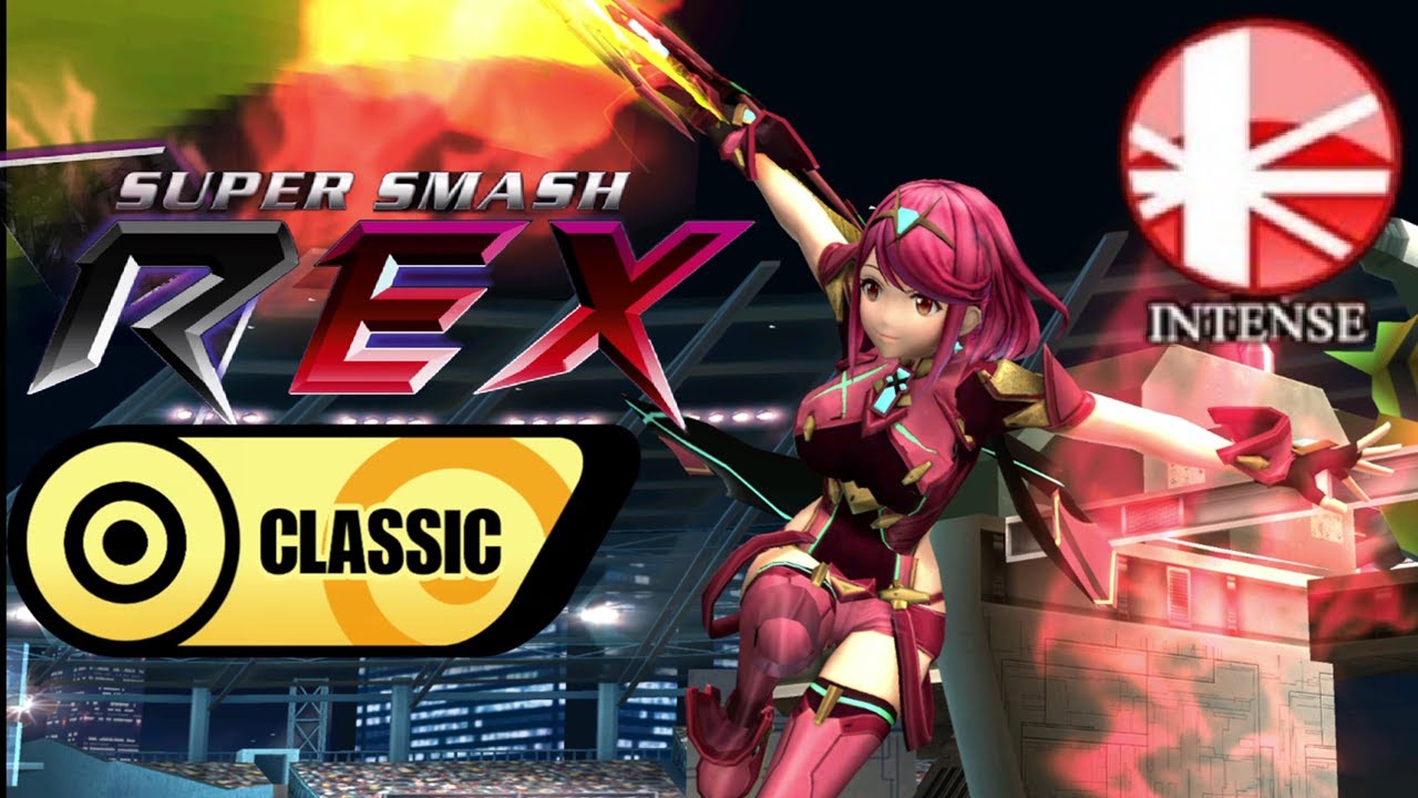 Super Smash REX Gameplay - Classic Mode with Pyra (Intense)