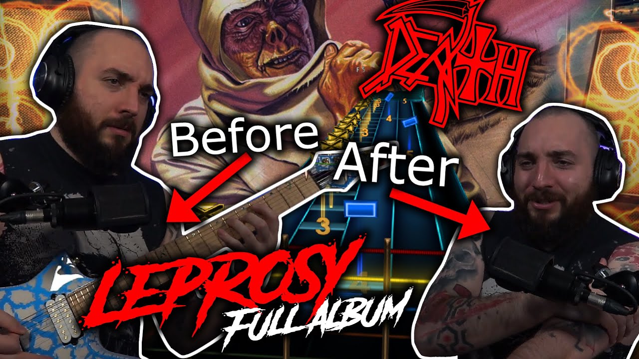 ROCKSMITH FULL ALBUM | Death - Leprosy | D Standard | Lead Guitar | Guitar Cover
