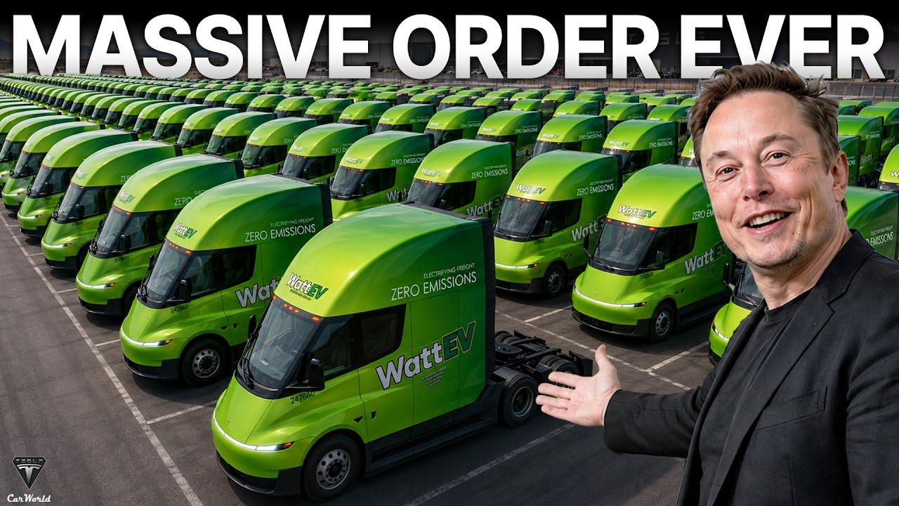 Tesla Semi &laquo;РАСПРОДАН&raquo; после масштабных обновлений!