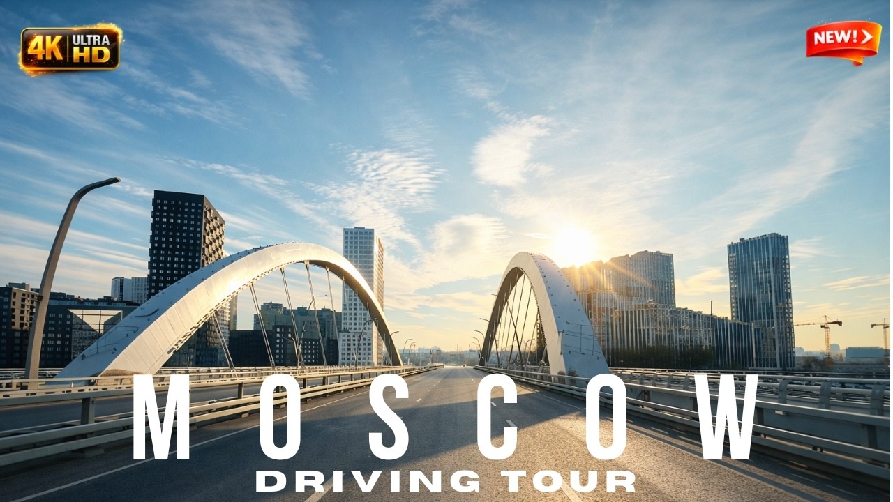 INSANE BEAUTY OF MOSCOW 🤯🏙️ | Driving in Perfect Weather ☀️