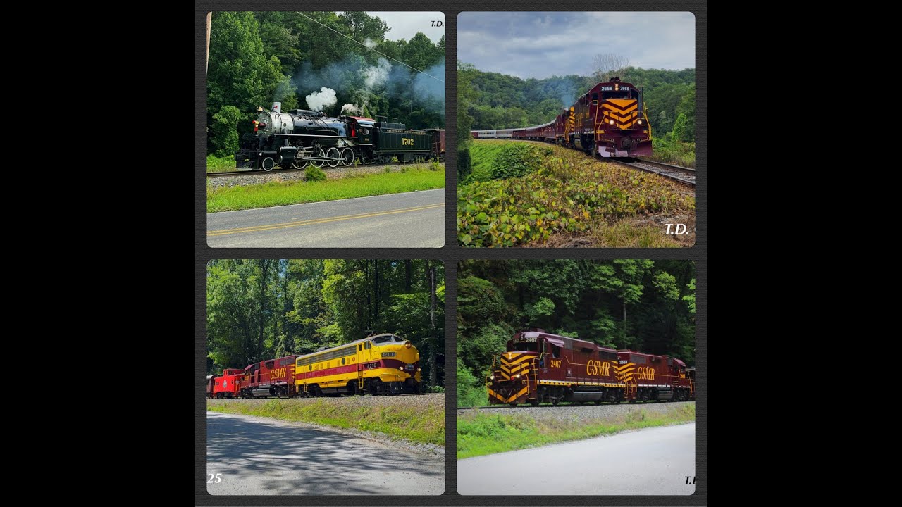 Great Smoky Mountains Railroad: August, 2025
